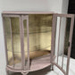 Jaipur pink and Gold Glass display Cabinet