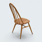 3 Ercol Dining Chairs Windsor Quaker Light Finish Vintage 1970s FREE UK Delivery