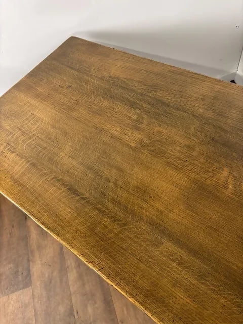 Vintage Oak Refectory Style Dining Table