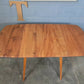 Ercol Plank Drop Leaf Dining Table ~ mid century ~ vintage ~ refurbished