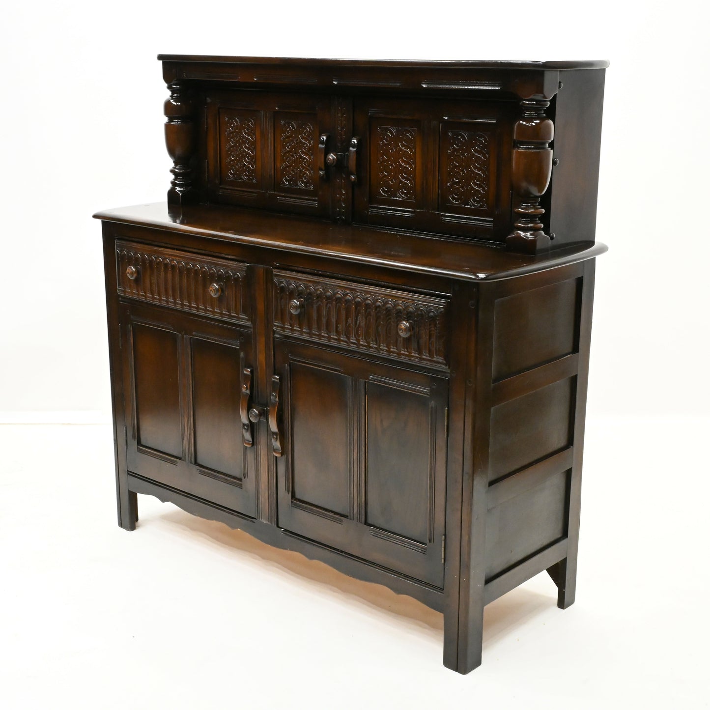 Original Ercol Old Colonial Buffet Sideboard 1960s Blue Label FREE UK Delivery. SBR10022/3001E