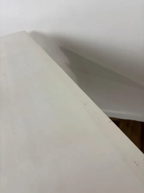 Large Modern White Console Table