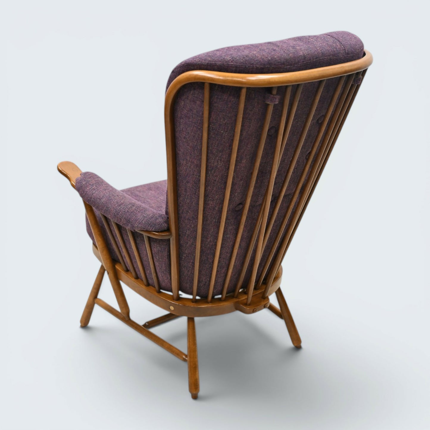 Ercol Evergreen Easy Chair Armchair Golden Dawn New Webbing EXC FREE UK Delivery