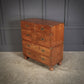 Vintage Mahogany Military Campaign Secretaire Chest
