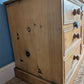 Rustic pine sideboard
