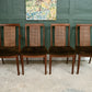 8 x G Plan Cane Bergere Dining Chairs - 1960s - 1970s