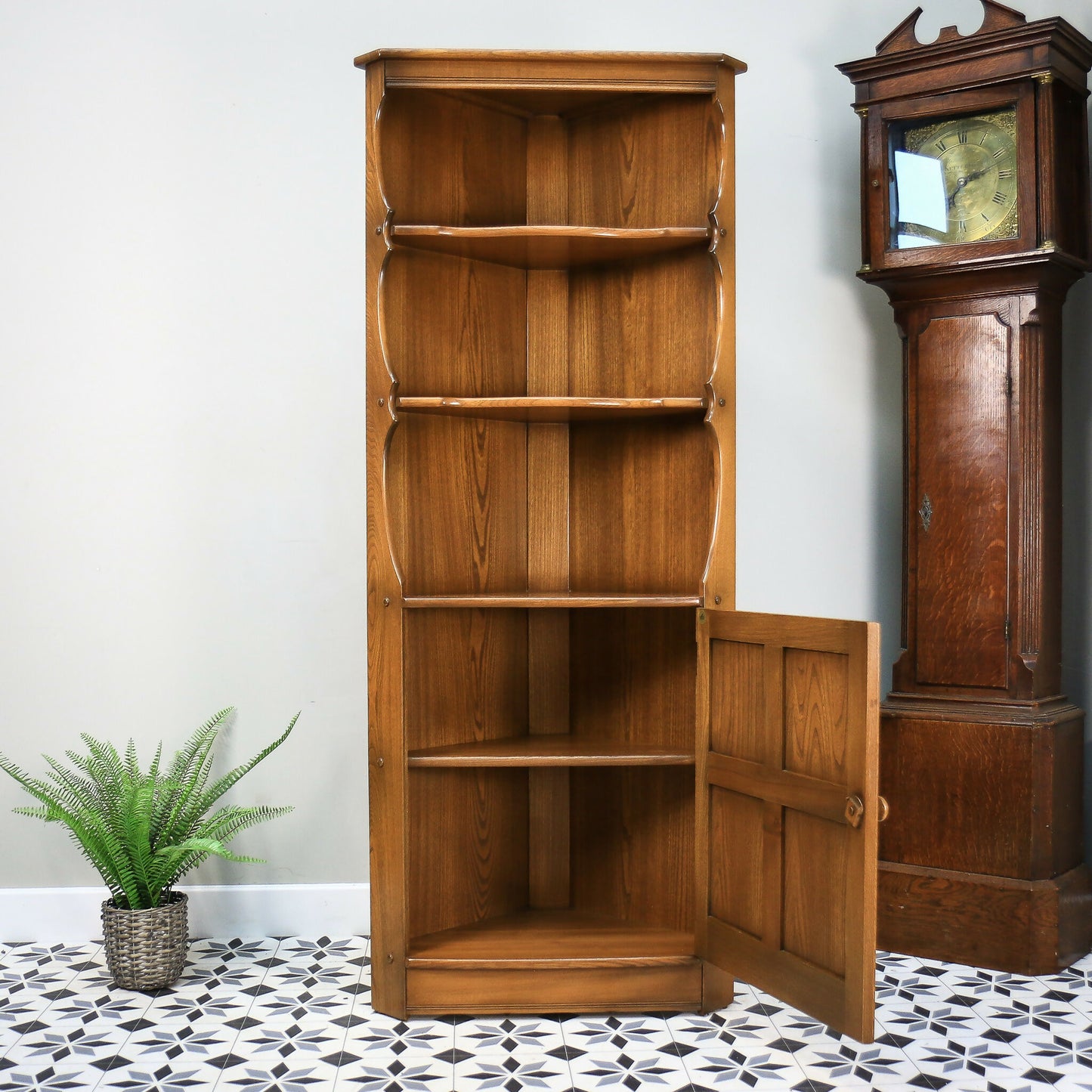 Ercol Corner Unit Model 474 Old Colonial in Golden Dawn