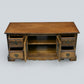 Old Charm Entertainment Cabinet TV Stand Model 2346 Light Oak FREE UK Delivery