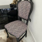 Leopard Print Velvet Chair