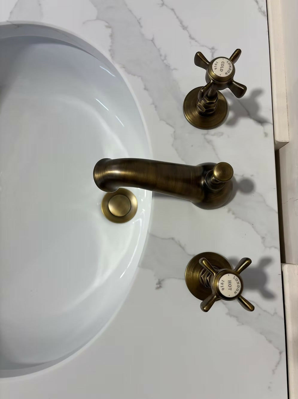 Width 106cm - Vintage Vanity Unit With Tap - Available