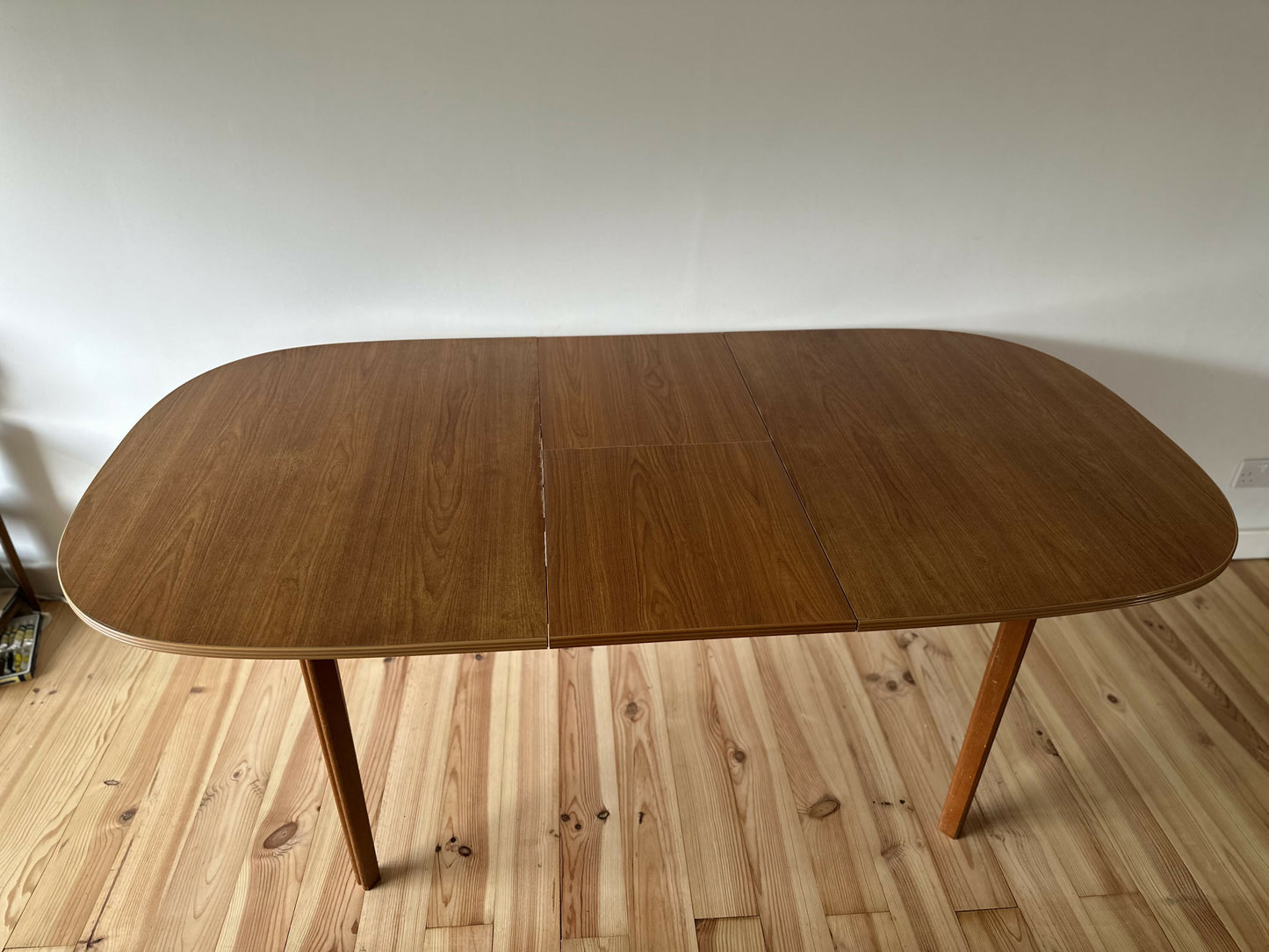 Mid Century Teak Dining Table Extending Vintage Retro Table