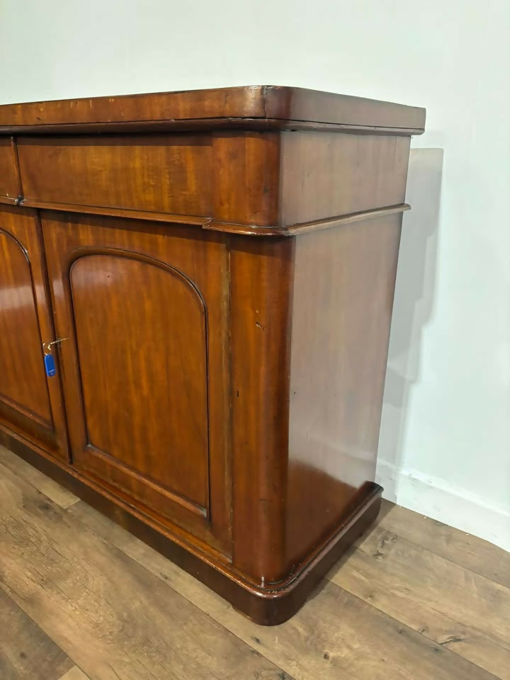 Victorian mahogany chiffonier features n