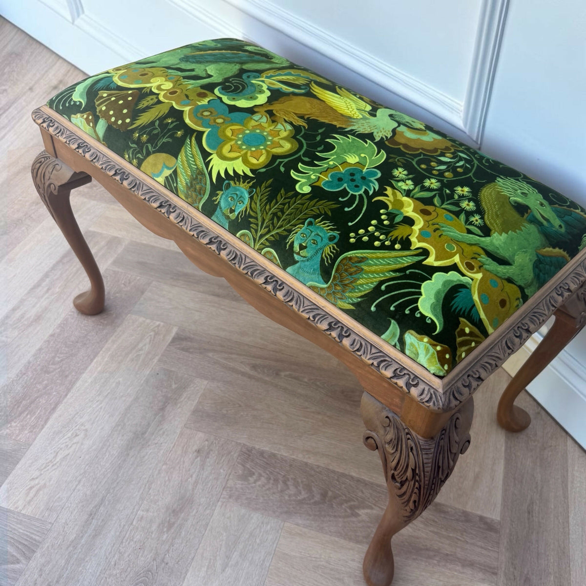 Bold Bedroom Bench