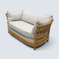 Ercol Renaissance Low Back Sofa 2 Seater Light Finish #1069/2 FREE UK Delivery*