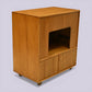 Ercol Mural TV Video Cabinet Windsor Range Light Finish FREE UK Delivery