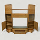 Large Hatfields Entertainment Wall Unit Oak Drawers & Cupboards FREE UK Delivery. SBR10963/2309E