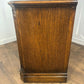 Vintage Oak Dressing Table With Triptych Mirror