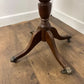 Vintage Reproduction Mahogany Drum Table with Leather Top