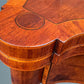 A Mahogany Serpentine Fronted Turn Over Top Tea Table