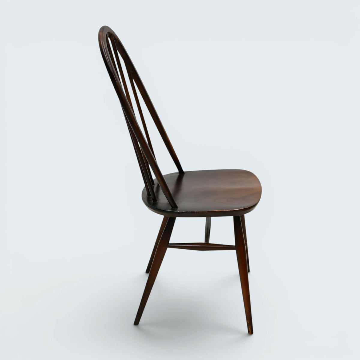 4 Ercol Dining Chairs Quaker Bow Back Retro Traditional Finish FREE UK Delivery*