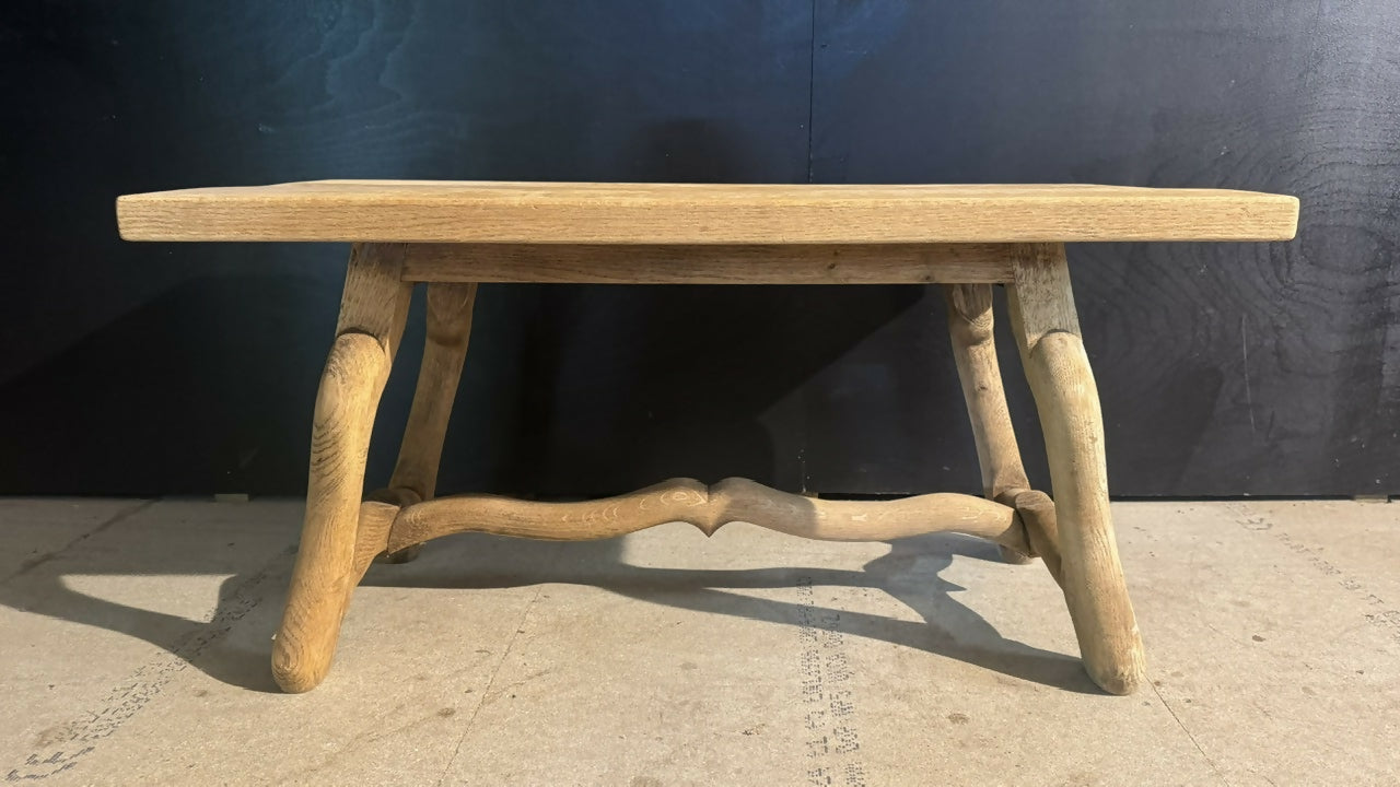 French Bleached Oak Coffee Table