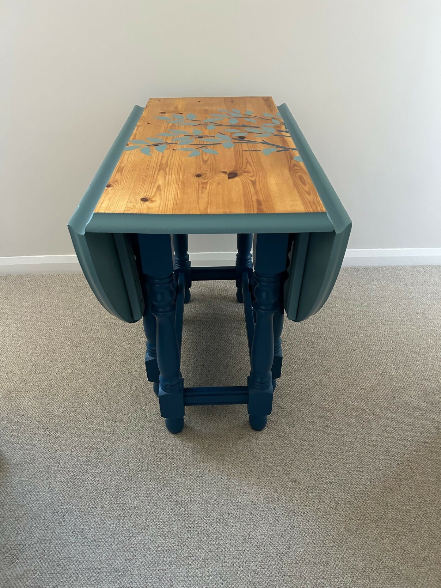 Unique Upcycled Branch-Top Table