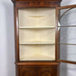 Victorian Mahogany Double Corner Cupboard With Glazed Top