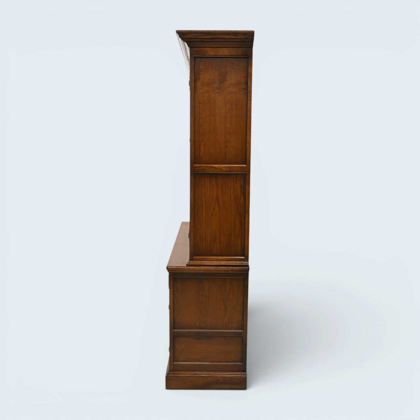 Old Charm Display Cabinet Sideboard Light Oak Finish Cupboard FREE UK Delivery