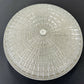 Ceiling Lamp Vintage French Style Patterned Glass Flush Mount LOT 6480