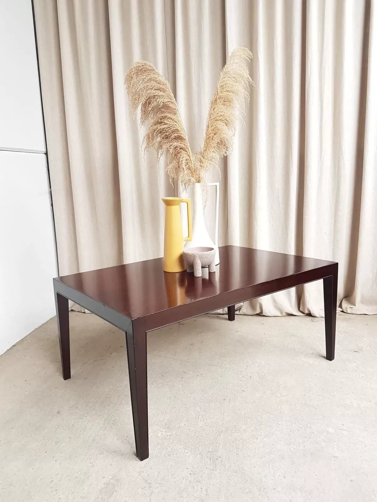 Vintage Mid Century Haslav Danish Rosewood Coffee Table by Severin Hansen Retro R523