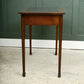 Antique Mahogany Writing Table Desk with Leather Top