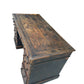 Vintage Victorian distressed office pedestal desk
