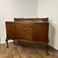 Edwardian Mahogany Bow Front Sideboard