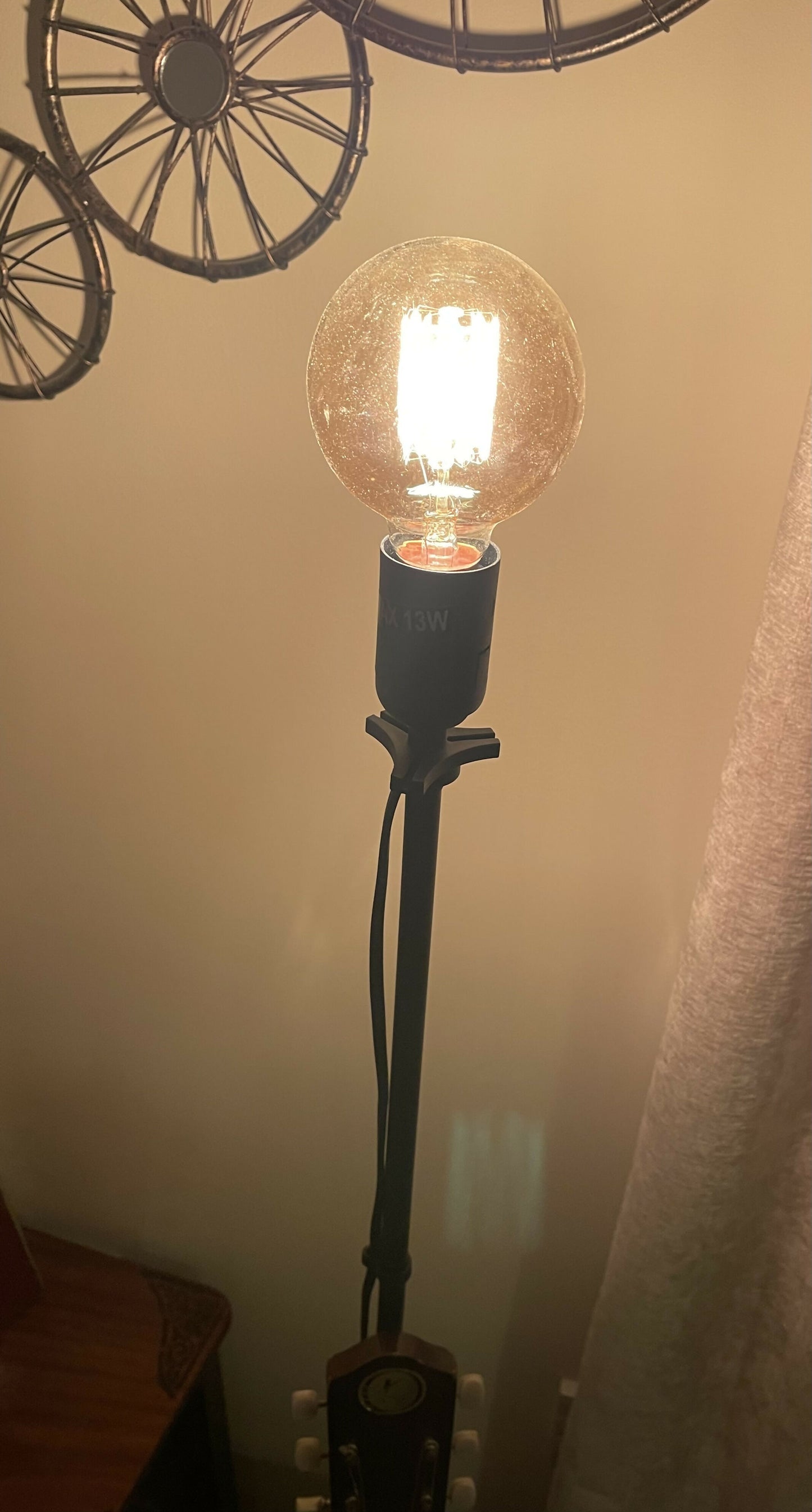 Bespoke Acoustic Guitar floor lamp l
