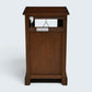 Old Charm Hi Fi/Record Cabinet 1 Adjustable Shelf Tudor Brown FREE UK Delivery*
