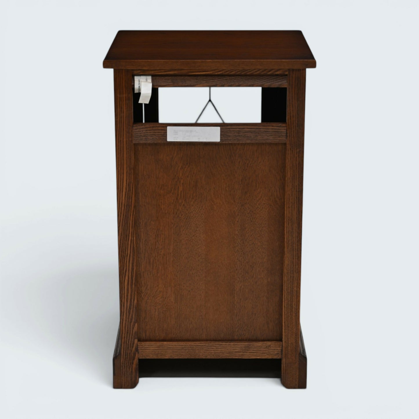 Old Charm Hi Fi/Record Cabinet 1 Adjustable Shelf Tudor Brown FREE UK Delivery*