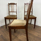 Edwardian Set of Three Mahogany Bedroom Chairs