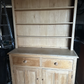 Large Vintage Dresser Linen Cabinet