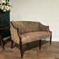 19th Century Mahogany Tapestry Upholstered Window Seat4