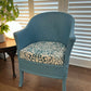 turquoise chair