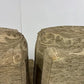 Pair of Reproduction Button Backed Upholstered Armchairs