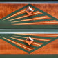 Green Art Deco Sideboard
