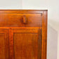 Vintage Oak Veneer Tallboy