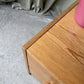 Vintage Late Mid Century East German Low Chest Drawers Scandi Danish Sideboard R1190