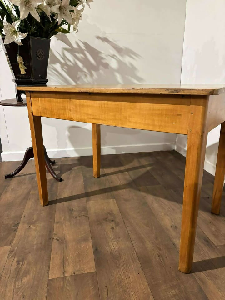 Mid-Century Beech School Desk