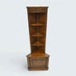 Old Charm Corner Unit with Cupboard and Shelves Carvings LT FREE UK Delivery*