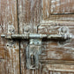 Vintage Indian Rustic Wooden Cupboard with Lime Wash Finish