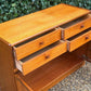 Vintage Nathan Mid Century Teak Sideboard Cabinet