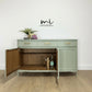 Pale Sage Green Nathan sideboard, tv stand media unit, drinks cabinet