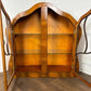 Art Deco Walnut Glazed Display Cabinet